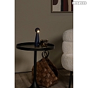 Lucide table lamp IPSOS IP20, blue dimmable