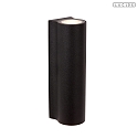 outdoor wall luminaire AKRA up / down IP54, black 