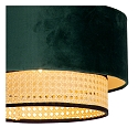 Lucide ceiling luminaire JAVOR cylindrical E27 IP20, green, beige