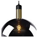 Lucide Pendelleuchte JULIUS, � 20 cm, 1xE27, Rauchfarbe grau