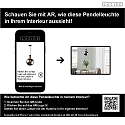 Lucide pendant luminaire JULIUS round E27 IP20, gold matt, brass, smoky colour