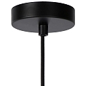 Lucide pendant luminaire JULIUS round E27 IP20, gold matt, brass, smoky colour