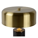 table lamp MIRASOL 3 flames G9 IP20, gold matt, brass, black dimmable