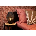 table lamp CORDULLE square E27 IP20, black 