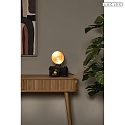Lucide table lamp CAMERA E14 IP20, gold, black 