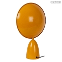 Lucide table lamp CASTAMAR IP20, ochre yellow 