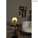 Lucide table lamp CASTAMAR IP20, ochre yellow 