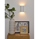 Lucide Wandleuchte GIPSY, 1xG9, halbrund, wei�