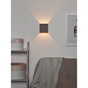 Lucide wall luminaire GIPSY square G9 IP20, taupe