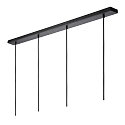 Lucide pendant luminaire GIPSY 4 flames E27 IP20, black