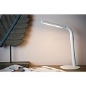 Lucide table lamp GILLY LED flexible IP20, white 