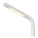 Lucide table lamp GILLY LED swivelling, tiltable IP20, white dimmable