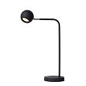 LED Akku-Stehleuchte COMET Leseleuchte, 3W, 2700K, 280lm, IP20, dimmbar, schwarz