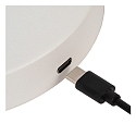 battery floor lamp STIRLING IP20, black dimmable