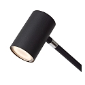Lucide battery floor lamp TIPIK IP20, black dimmable