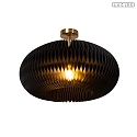 ceiling luminaire ARMONI E27 IP20, brass, black dimmable