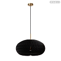 Lucide pendant luminaire ARMONI E27 IP20, brass, black dimmable