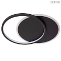 Lucide LED Deckenleuchte AXELLE 120� 24W 2700K 1200lm IP20 CRI>80 dimmbar schwarz