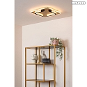 Lucide LED Deckenleuchte ANDREAS 40,5 x 40,5 cm 120� 30W 2700K IP20 CRI>80 messing