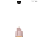 Pendelleuchte NINJA 1x E27 IP20 , rosa