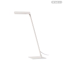 Lucide table lamp LAVALE swivelling, rotatable IP20, white dimmable