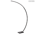 Lucide LED Bogenleuchte CURVE 120� 15W 2700K IP20 CRI>80 dimmbar , schwarz
