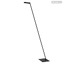 Lucide floor lamp LAVALE swivelling, rotatable IP20, black dimmable