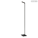 Lucide floor lamp LAVALE swivelling, rotatable IP20, black dimmable