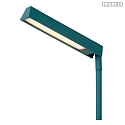 Lucide floor lamp LAVALE swivelling, rotatable IP20, turquoise dimmable