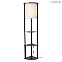 floor lamp MENNO E27 IP20, beige, black 