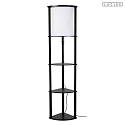 Lucide floor lamp MENNO E27 IP20, beige, black 