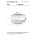 Lucide ceiling luminaire MESH round E27 IP20, gold matt, brass, black