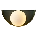 Lucide wall luminaire BENNI G9 IP20, green, opal