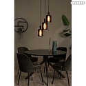 pendant luminaire LAMBRES 3 flames E27 IP20
