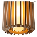 Lucide pendant luminaire LAMBRES 3 flames E27 IP20, taupe dimmable