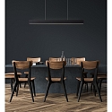 LED Pendelleuchte RAYA, 1x36W, 2700K, dimmbar, 220V, schwarz