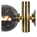 Lucide Pendelleuchte TYCHO, � 25,5 cm, 6xG9, Gold matt, messing