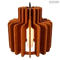 Lucide Pendelleuchte ROLLO � 40 cm 1x E27 IP20, terracotta