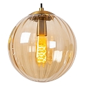 Lucide pendant luminaire MONSARAZ 4 flames, oval E27 IP20, green, amber