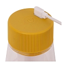 Lucide battery table lamp LORALI IP44, ochre yellow dimmable