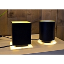 Lucide table lamp SUZY cylindrical E14 IP20, gold matt, brass, black 