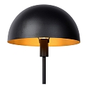 Lucide table lamp SIEMON round E14 IP20, black 