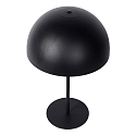 Lucide table lamp SIEMON round E14 IP20, black 