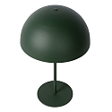 Lucide table lamp SIEMON round E14 IP20, green 
