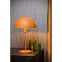 Lucide table lamp SIEMON round E14 IP20, yellow 