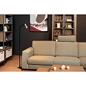 Lucide floor lamp SYBIL square GU10 IP20, gold matt, brass, black 