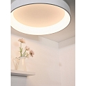 Lucide ceiling luminaire TALOWE LED round IP20, white dimmable