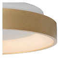 Lucide LED Deckenleuchte VIDAL, � 28 cm, 1x20W, 2700K, dimmbar, Gold matt, messing