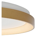 Lucide ceiling luminaire VIDAL LED round IP20, gold matt, brass, opal dimmable