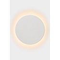 Lucide wall luminaire EKLYPS LED round IP20, white 